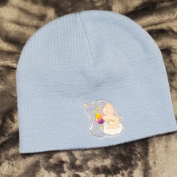 Y2k Vintage Care Bears Cheer Bear Beanie - Picture 1 of 4